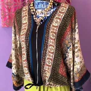 Zara Boho jacket-lined